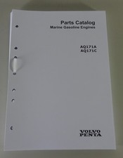 Teilekatalog / Ersatzteilliste Volvo Penta Bootsmotor AQ171A / AQ171C 11/2008