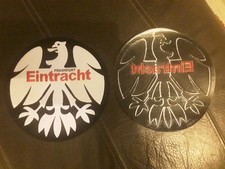 Eintracht Frankfurt grosser Aufnäher/Patch 80 ziger Jahre Logo 24x24 cm