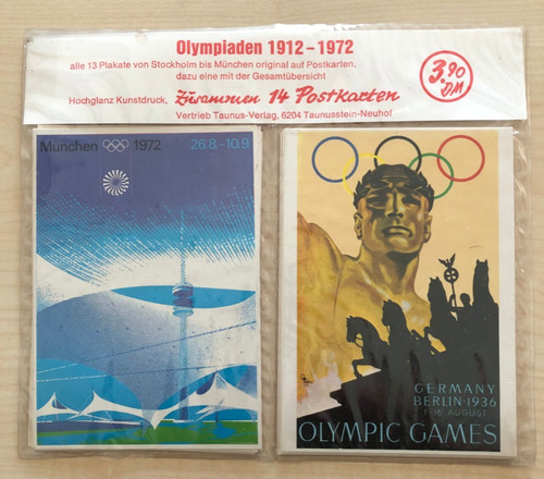 Postkarten olympiaden von - olympiaden,