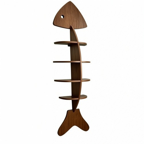 Wandregal aus holz - wandregal,