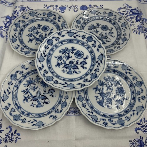 5er set antike speiseteller - set, /