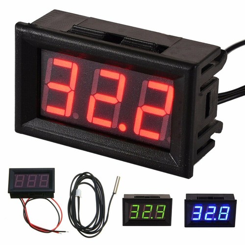 Dc12v thermometer led digital - dc12v,