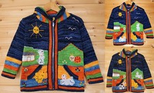 Kinder Strickjacke blau
