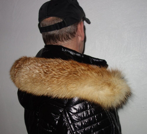 Fuchs pelz kapuze kragen - kapuze,