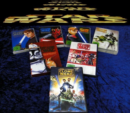 Dvd star wars - wars, clone