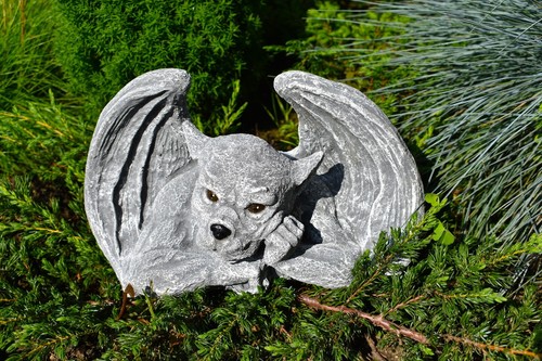 Gartenfigur torwächter - gartenfigur,