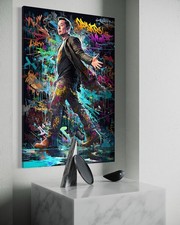 Elon musk leinwand - elon, bild