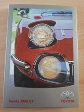 Toyota 2000 GT Pressemappe