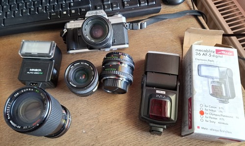 Minolta x500 analoge - minolta, (analoge