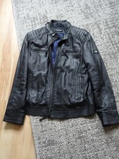 BRUNO BANANI     Jacke Herren (EU) 58 Leder Schwarz