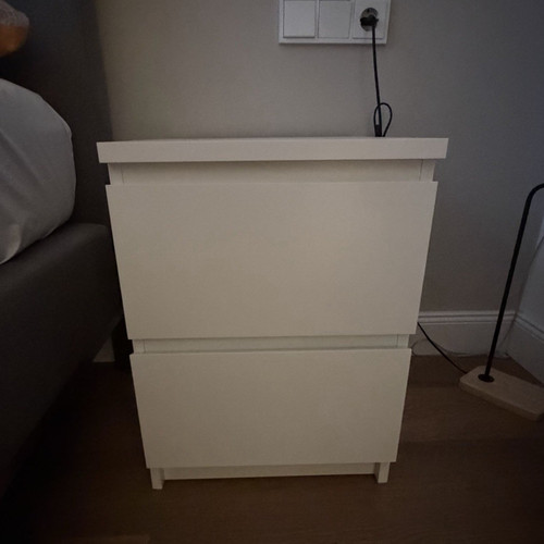 Ikea nachttisch weiß 2 - ikea,