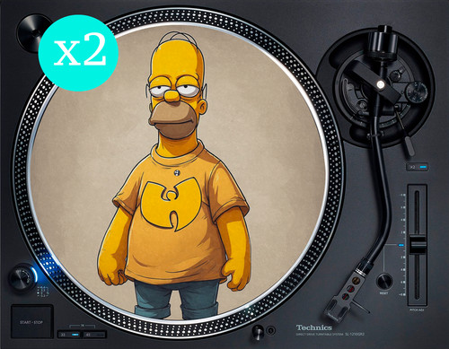 Homer simpson tang superfan - simpson, wu-tang