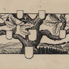 Zeichnung Stammbaum historisch