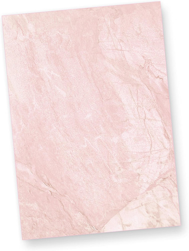 Briefpapier marmor rot 50 - marmor, (50