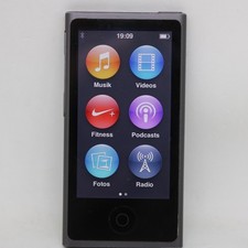 Apple iPod nano 7. Generation Graphit (16GB) MP3 Player / Bluetooth / Händler