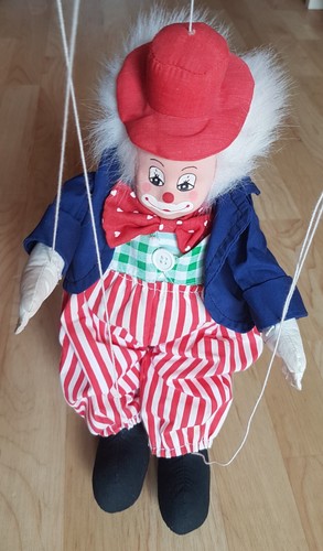 Tchibo marionette clown - tchibo,