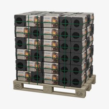 REKORD Braunkohlebriketts Kohle Kamin Briketts 50 x 10 Kg = 500 Kg Palette