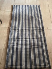 Vintage Bett Einlage Polster 180 x 90 Blau gestreift