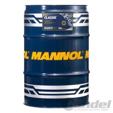 60 LITER MANNOL CLASSIC 10W40 MOTORÖL passend für VW 502/505/500 00 MB229.1/3