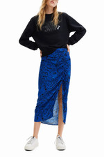 Desigual damen rock - desigual, blau