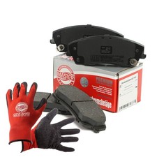 Bremsbeläge+Handschuhe vorne