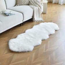 Xxl lammfell 180x60cm teppich - 180x60cm,