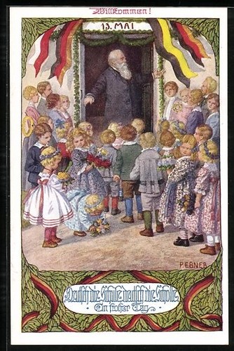 Künstler pauli ebner eine - künstler-ak,