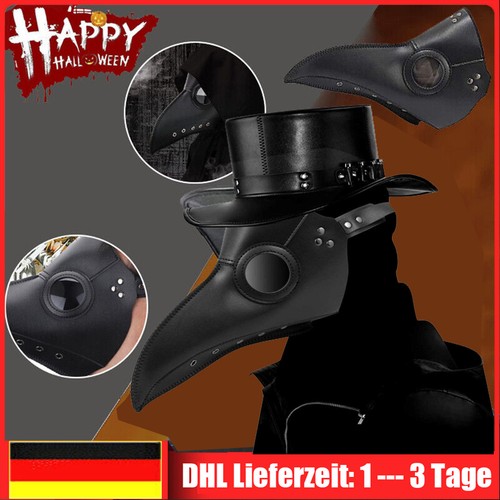 Halloween pest doktor maske - doktor,