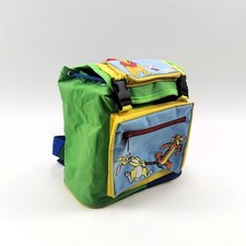 Vintage 90er Winnie Pooh Rucksack Kinder Disney bunt Cartoon Tasche