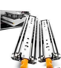 AOLISHENG Schwerlast Schubladenschienen vollauszug 1300 mm Paar 2er-Set