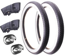 23 x 2,25 Weisswand Reifen 19 x 2,25 19-2.25 Schlauch für Simson SR2 Zündapp NSU
