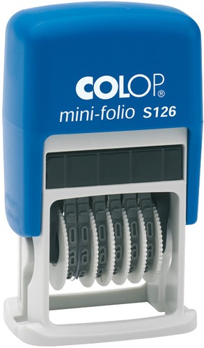 Colop ziffernstempel mini - ziffernstempel,