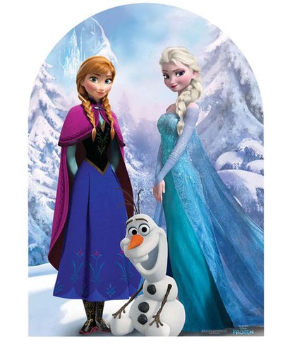 Disney frozen stand in - -,