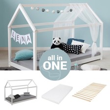 Kinderbett mit matratze 80x160 - kinderbett,
