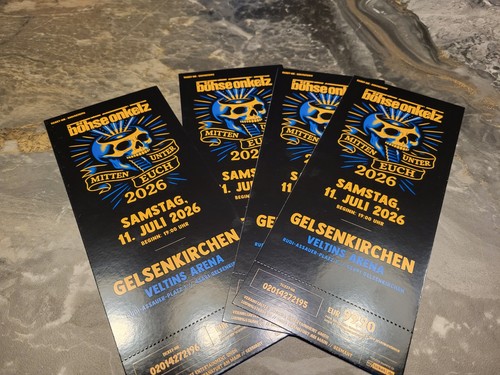 Böhse onkelz tickets - böhse,