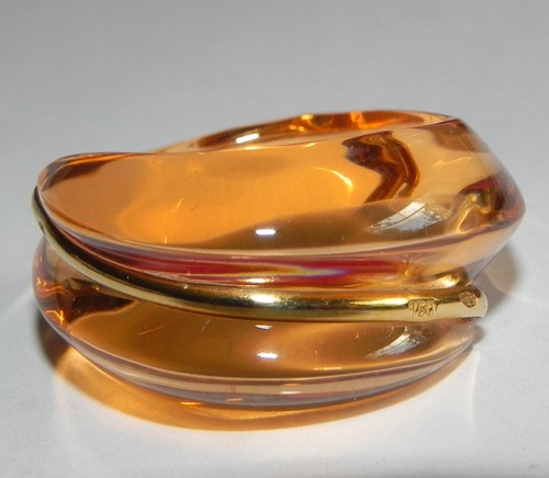 Ring baccarat gold 750 - ring,