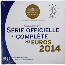 Frankreich, Coffret 1c. à