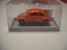 Brekina 25018 VW Käfer 1300 orange #76 Custom Showcar in Vitrine mit OVP 1:87 HO