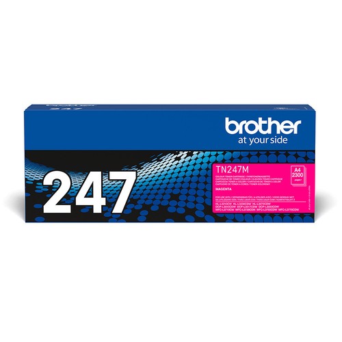 Brother toner 247m magenta - toner,