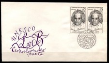 Komponist Ludwig van Beethoven. FDC x 2W. Tschechoslowakei 1970