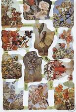 # GLANZBILDER # MLP 1889, Flower Fairies,  Mary Barker wunderschöne Elfen rar #