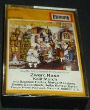 ZWERG NASE - HÖRSPIEL MC-EUROPA  SEHR SELTEN,RARITÄT,   SEHR GUTER ZUSTAND