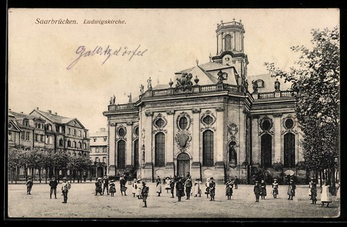 Saarbrücken ludwigskirche - saarbrücken,,