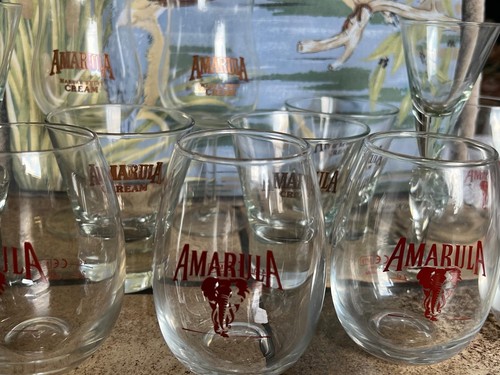 Original amarula gläser - 10,