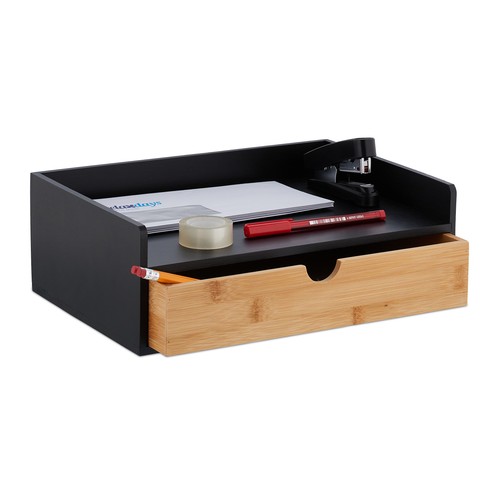 Schreibtisch organizer bambus - organizer,