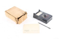 altes Messgerät Bakelit Voltmeter Amperemeter Anzeige Vintage Gleich & Wechselst
