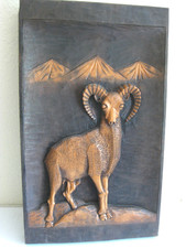 Großes WANDBILD Steinbock