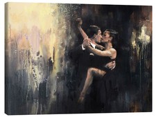 Leinwandbild Tangotänzer -