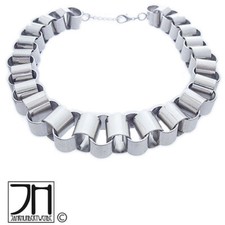 Vintage Chrom Halskette