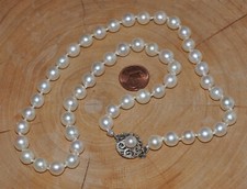Akoja Perle  Kette Perlenkette